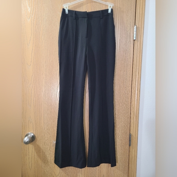 NWOT Black Bootcut Dress Pants Trousers - Picture 1 of 3